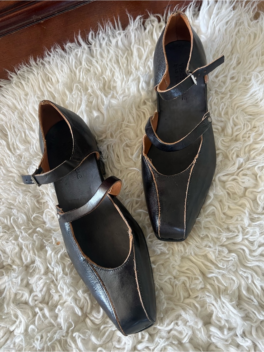 AJ GIRAUDON Ankle Strap Shoes • 37 (6.5/7)